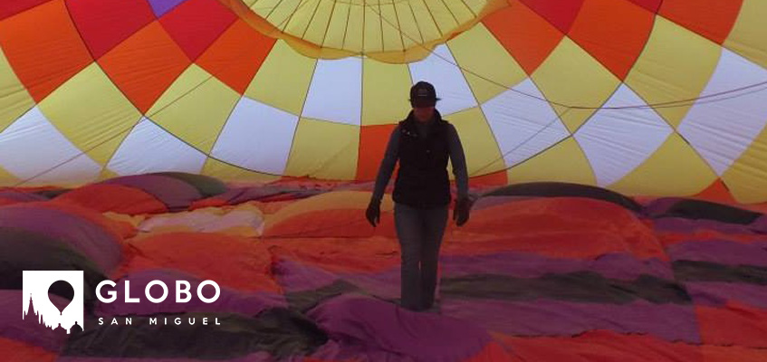 Fotografía en globo